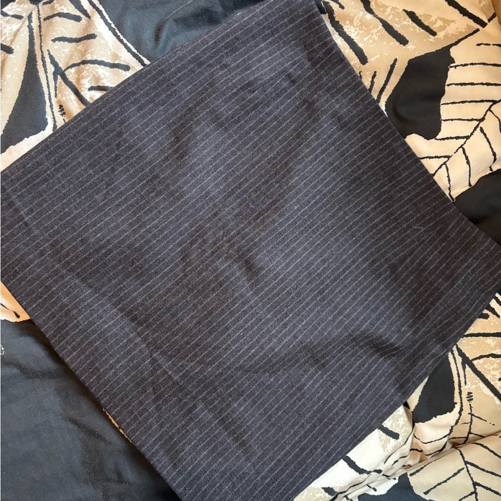 Theory Pinstripe Gray mini Skirt